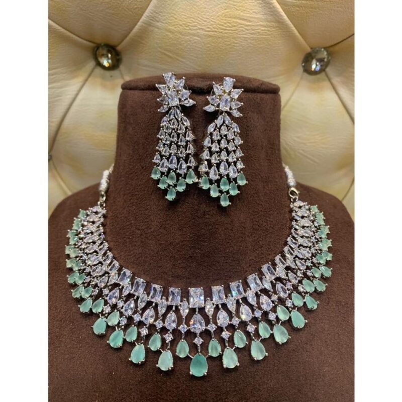 Adjustable American Diamond Necklace