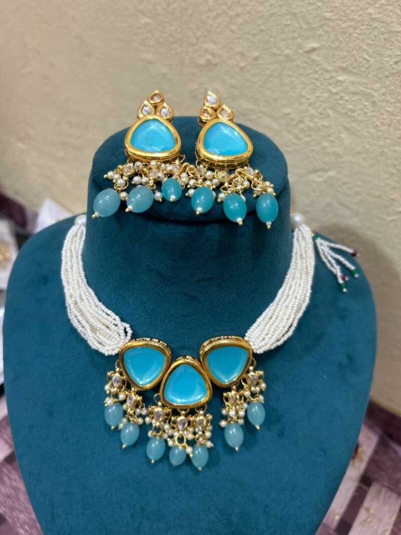 Casual Wear Kundan Necklace - Image 2