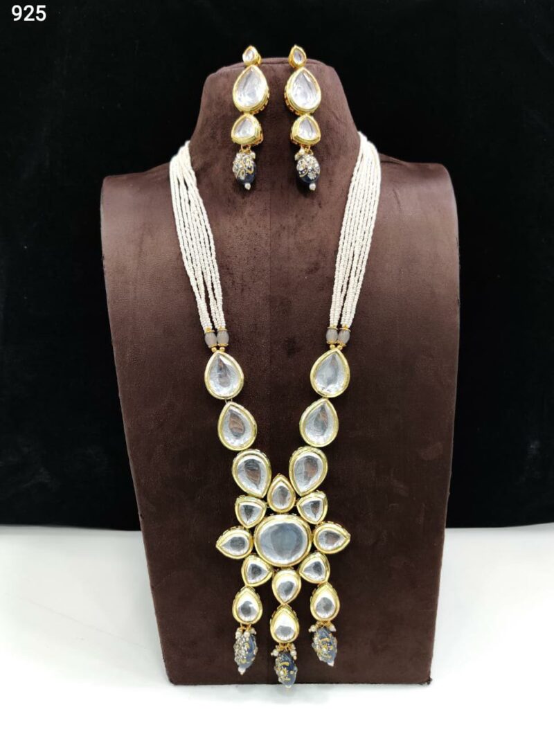 28 Inch Kundan Long Set - Image 4