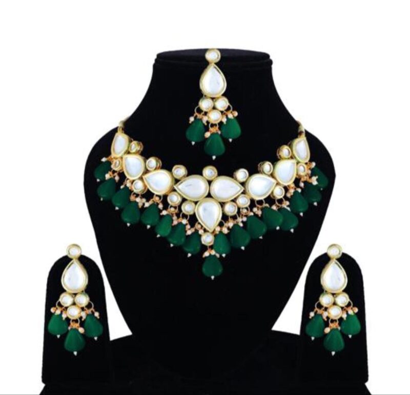 Golden Designer Kundan Sets